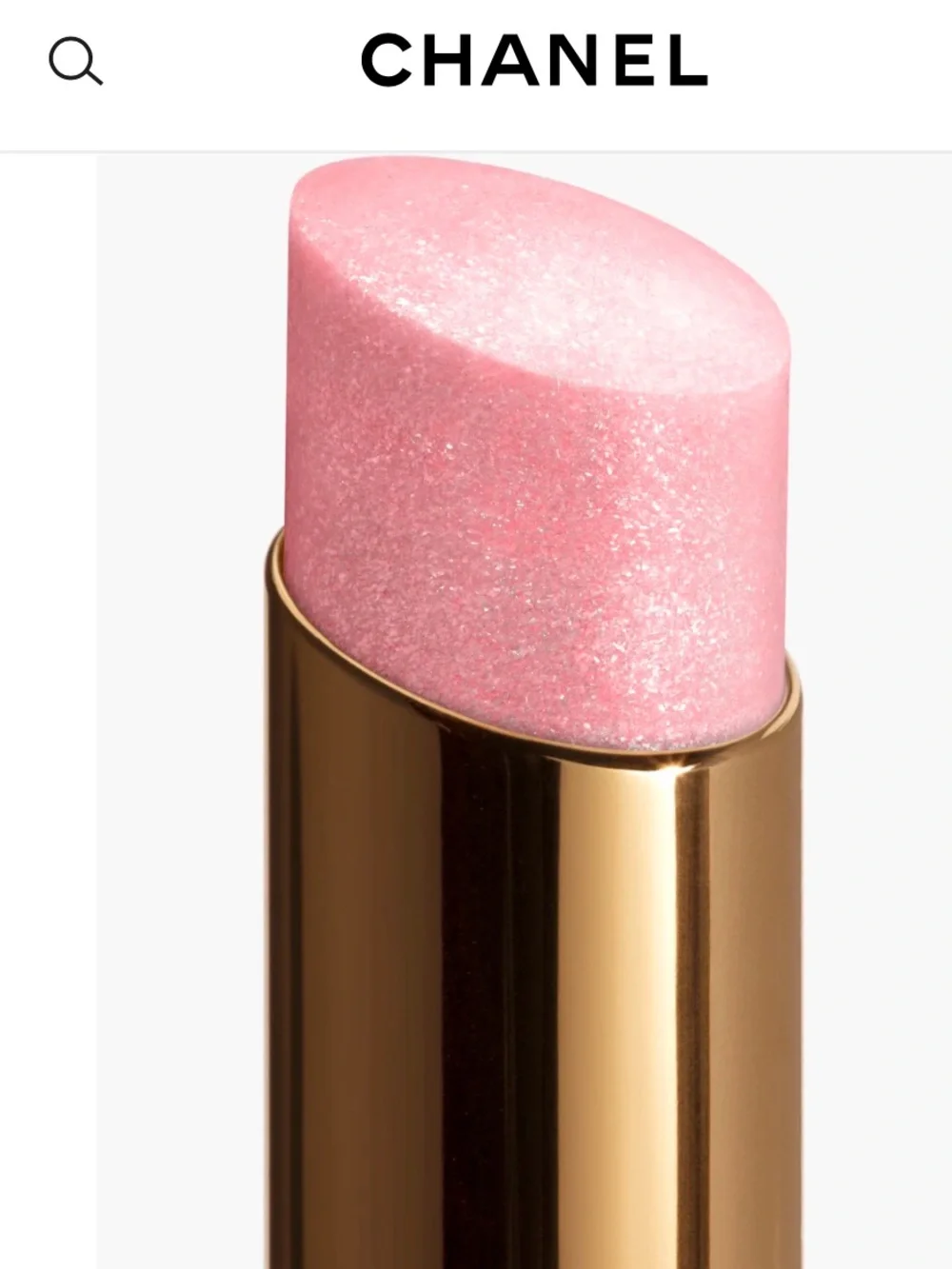 Chanel ROUGE COCO BAUME SHINE 772 SPARKLING PINK limited edition tinted lip balm
